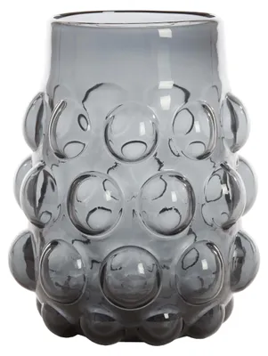 Produktbild von Dekovase Vase HAROA von Light & Living Blumenvase Ø24x30 cm Glas Rauchgrau