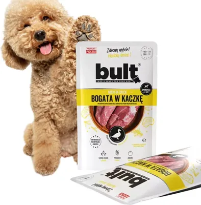 Zdjęcie produktu dla 12x 100g mokra karma dla psa kaczka bogata w mięso TOP jakość bez zbóż