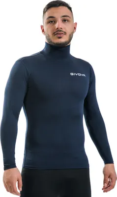 Produktbild von L blu |Givova Baselayer Corpus 3 Funktionsshirt mit Kragen navy