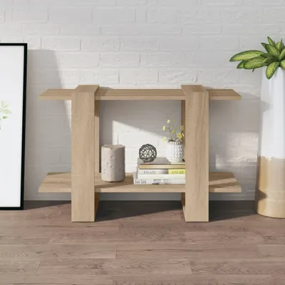 Produktbild von "2026 Aktion"Bücherregal/Raumteiler - CLORIS - Standregal - Robust und langlebig - Sonoma-Eiche 80x30x51 cm - NeuMöbel1225427