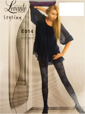 Produktbild von Damen Strumpfhosen Socken 40 den 44 dtex mode gearbeitet nackte Zehen flache Nähte Baumwollzwickel LEVANTE Artikel E014, 3/4 - L/XL, Cotone 2%,Poliammide 88%,Elasthan 10%