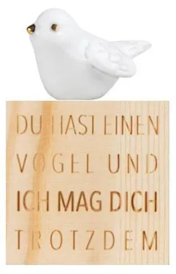 Produktbild von Räder Design Glückskästchen Vogel