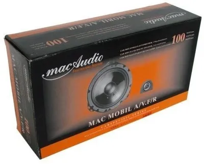 Produktbild von Mac Audio MAC A/V.F/R Mobil 2-Wege Einbau-Lautsprecher-System, passiv, 100 Watt