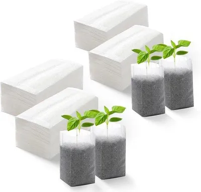 Zdjęcie produktu dla Biodegradowalne doniczki na cebulki kwiatowe 14 x 16 cm, „Zdrowe korzenie”