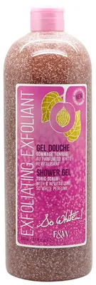Produktbild von Fair & White Peeling-Gel, belebendes Duschgel mit Peeling-Effekt, 940 ml