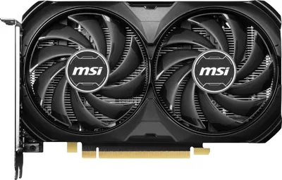 Produktbild von MSI GeForce RTX 4060 Ti VENTUS 2X BLACK 8G OC Grafikkarte - 8GB GDDR6X, 1x HDMI, 3x DP