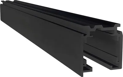 Produktbild von Drehstromschiene schwarz 1mts velum