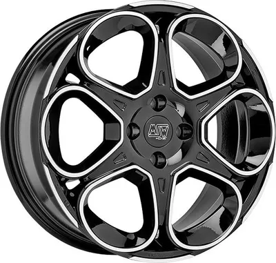 Produktbild von Alufelge Msw Msw 83 7.5X18 5X114.3 Et 32 Gloss Black Full Polished