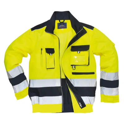 Produktbild von Portwest TX50 Lille Warnschutz-Jacke Yellow/Navy Gr. M