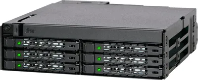 Obrázok produktu pre Icy Dock MB606SPO-B Základná doska pevného disku Schwarz