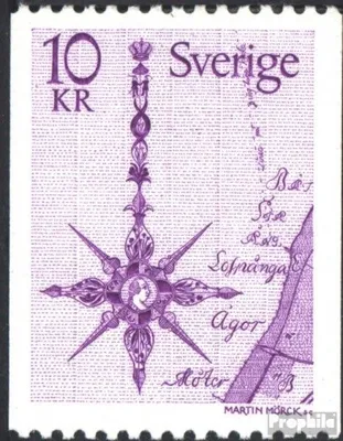 Produktbild von Briefmarken Schweden 1978 Mi 1037 (kompl.Ausg.) postfrisch Vermessungswesen