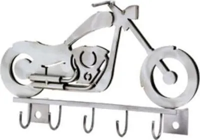 Produktbild von Schlüsselhalter Motorrad | Handgefertigtes Unikat aus Metall