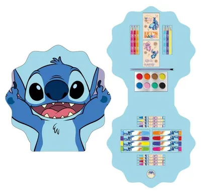 Productafbeelding van CERD - Premium Kleurplaten Set Disney Stitch - School- en kunstbenodigdheden