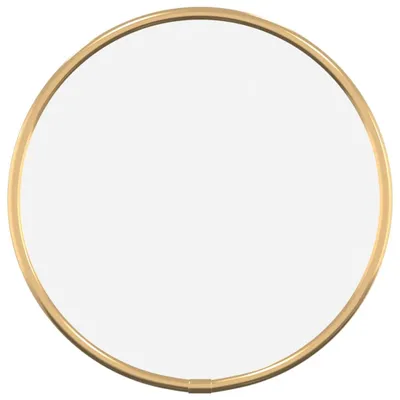 Zdjęcie produktu dla vidaXL Lustro ścienne złote okrągłe Ø 20 cm