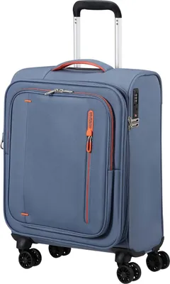 Produktbild von American Tourister Trolley mit 4 Rollen 55 cm Cloudrider stone Blue : stone Blue Farbe vom Hersteller: stone Blue
