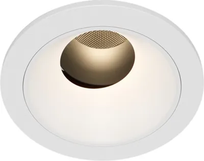 Immagine prodotto di Faretto da incasso LED rotondo 7W, bianco caldo, IP20, alluminio, bianco - Maytoni Wise