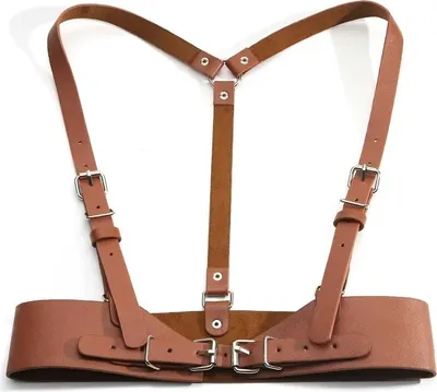 Immagine prodotto di Imbracatura in Pelle da Donna SI-33065 - Marrone KP33065