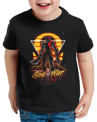 Produktbild von style3 Retro War God T-Shirt für Kinder