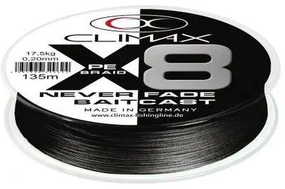 Produktbild von Climax PE X8 Neverfade Baidcast (schwarz)