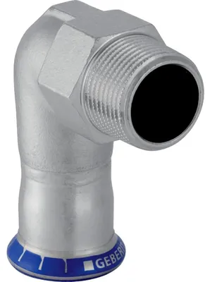 Immagine prodotto di Geberit 33839 Mapress angolo di transizione in acciaio inox