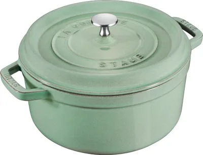 Produktbild von STAUB Cocotte Rund 20 cm Salbei