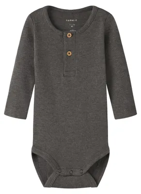 Image de Name IT - Body pour homme, modèle Nbmkab Ls, couleurs Delicioso et Numeric_86