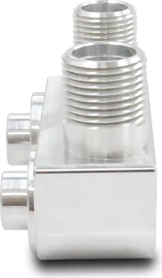 Immagine prodotto di Adattatore di collegamento del compressore in lega di alluminio per LSX LS1 A/C