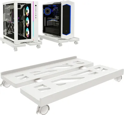 Produktbild von PC-Halterung - Verstellbar mit Rollen - szkkq5