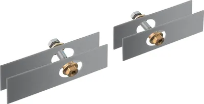 Produktbild von Befestigungssatz für zweitseitige Glasmontage chrom chrom