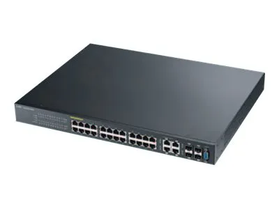 Produktbild von Zyxel GS2210-24, Managed, L2, Fast Ethernet (10/100), Power over Ethernet (PoE), Rack-Einbau