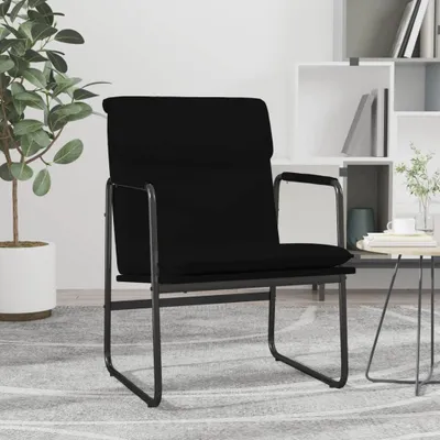 Produktbild von vidaXL Loungesessel Schwarz 55x64x80 cm Kunstleder