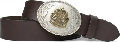 Produktbild von FRONHOFER Trachtengürtel mit Bayernwappen zweifarbig, echt Leder