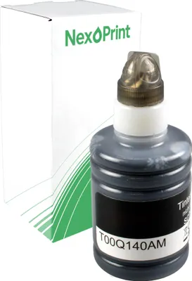 Produktbild von Druckerpatrone kompatibel zu Epson C13T00Q140 105 black EcoTank L 7180 Epson L 7160 Epson ET-7750 Epson ET-7700