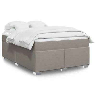 Produktbild von Maison Exclusive - Boxspringbett mit Matratze Taupe 140x200 cm Stoff