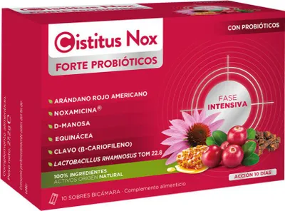 Obrázok produktu pre CISTITUS NOX FORTE PROBIOTICS tyčinky 10 ks