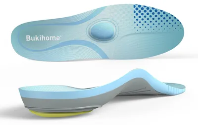 Produktbild von Orthopädische Einlegesohlen für Metatarsalgie mit Metallpads, Unterstützung für das Fußgewölbe