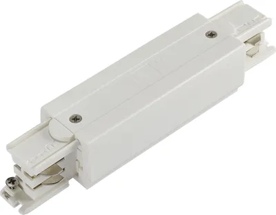 Produktbild von SPS2 Stromschiene Einspeißung für Phasen-Schienensystem, gerade, weiß