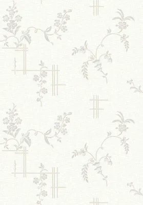 Immagine prodotto di Carta da parati Borastapeter fiori bianchi e grigi - 660087 - 53 cm x 10,05 m