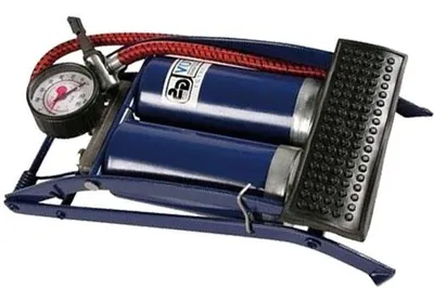 Zdjęcie produktu dla Pompka Nożna Dwutłokowa Samochodowa Rowerowa Rower