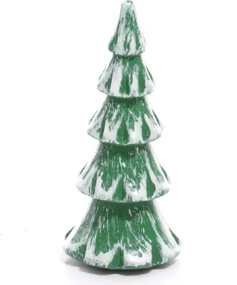Produktbild von Holzbäume Bäume grün/weiß Höhe ca 8cm NEU