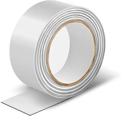 Obrázek produktu pro Magnetický pás na zeď, šířka 25,4 mm, délka 2,5 m, z oceli, samolepicí