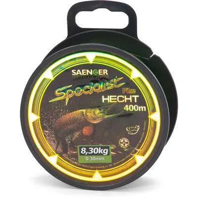 Obrázek produktu pro Štika Singer Specialist monofilní vlasec 400m 0,40mm (14,50kg)
