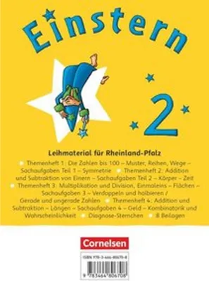 Obrázok produktu pre Einstern Mathematik Themenhefte 1-4. Diagnoseheft und Kartonbeilagen im Schuber