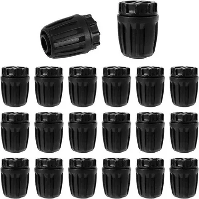 Image de 20 embouts pour système d'irrigation goutte-à-goutte, tuyau d'arrosage de 16 mm, arrosage de jardin