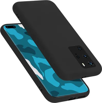 Obrázok produktu pre Cadorabo ochranné puzdro pre Huawei P40 PRO / P40 PRO+ v čiernom kryte na mobilný telefón TPU puzdro