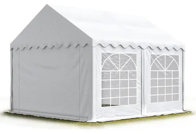 Immagine prodotto di TOOLPORT Tendone per feste 5x4 m PVC bianco 100% impermeabile Tendone da esterno Tenda party