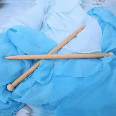Zdjęcie produktu dla Drewniane druty 15 mm dla początkujących – Deken
