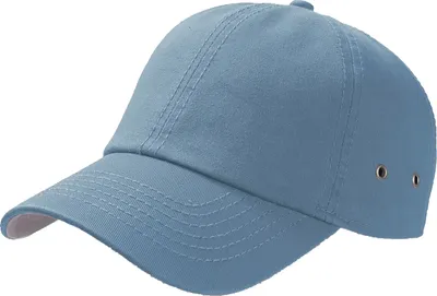 Image de Atlantis Action Casquette baseball chino à 6 panneaux AB165 (taille unique) (Bleu clair)