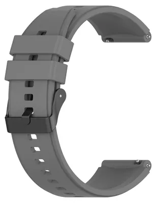 Obrázek produktu pro Techsuit – řemínek Watchband 20 mm (W026) pro Samsung Galaxy Watch 4/5/Active 2, Huawei Watch GT 3 (42 mm)/GT 3 Pro (43 mm) – šedý