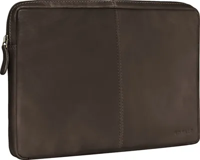 Produktbild von ROYALZ Ledertasche für Apple iPad Pro 12,9 (2020) Schutzhülle Reißverschluss Leder Hülle 12.9 Zoll Vintage Lederhülle Tasche Sleeve Etui